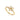 Sterling Silver Leilani Flower Ring Layerd in 14ct Gold