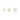 9ct Gold Marquise Round Cubic Zirconia Stud Earrings