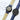 Men's Personalised Minimalist Watch with Admiral Blue Strap - Handwriting Engraving