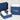 Men's Personalised Minimalist Watch with Admiral Blue Strap - Handwriting Engraving
