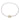 Amnesia Jewellery | Gold Plated Stainless Steel Sharna Paperclip Chain Necklace. Our 20" Sharna Twisted Paperclip Necklace is made from gold plated stainless steel with purple enamel and sailors clasp. Tarnish Free and Waterproof. Shop now for quality Jewellery/Jewelry!