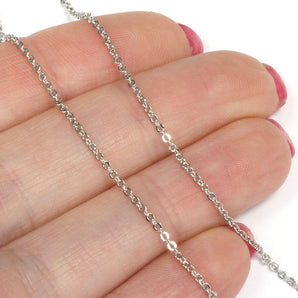 0.5mm Sterling Silver Trace Chain