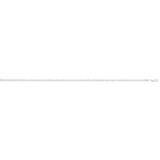 3mm Diamond Cut 925 Sterling Silver Belcher Chain