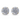 9ct Gold Round Cubic Zirconia Studs 