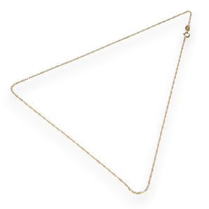 18ct Gold Plated Singapore Chain 1.2mm, 925 Sterling Silver