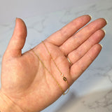 18ct Gold Plated Singapore Chain 1.2mm, 925 Sterling Silver