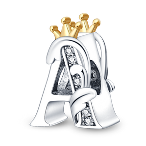 Alphabet Letter Charm Jewellery 925 Sterling Silver