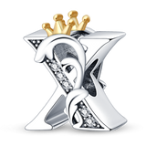 Alphabet Letter Charm Jewellery 925 Sterling Silver