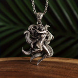 Anime Nine-Tailed Fox Pendant Necklace