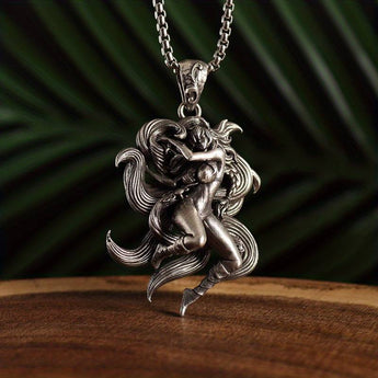 Anime Nine-Tailed Fox Pendant Necklace