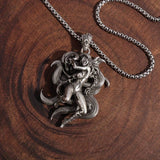 Anime Nine-Tailed Fox Pendant Necklace