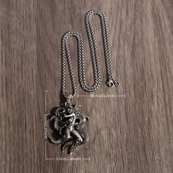 Anime Nine-Tailed Fox Pendant Necklace