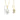 April Birthstone Diamond CZ 9ct Gold Pendant Necklace