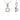 April Birthstone Diamond CZ Silver Pendant Necklace