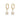 Amnesia Jewellery | Gold Plated Stainless Steel Bloom Huggie Hoops