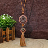 Boho Double Dream Catcher Fashion Necklace