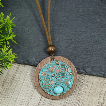 Boho Style Moana Sea Life Pendant Necklace