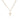 9ct Gold Cubic Zirconia Cross Pendant Necklace