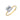 CZ Solitare Sweetheart 18ct Gold Plated Ring, 925 Sterling Silver