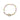 Amnesia Jewellery | Gold Plated Stainless Steel Cassie Paperclip Chain Bracelet. Our Cassie twisted paperclip bracelet is made from gold plated stainless steel with multi coloured enamel and sailors clasp. Tarnish Free and Waterproof. Shop now for quality Jewellery/Jewelry!