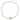 Urban Pizazz Handmade Jewellery - Enamel and Gold Plated Paperclip Chain Necklace with Sailors Clasp