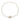 Amnesia Jewellery | Gold Plated Stainless Steel Chelsea Paperclip Chain Necklace. Our 20" Chelsea Twisted Paperclip Necklace is made from gold plated stainless steel with white enamel decoration and sailors clasp. Tarnish Free and Waterproof. Shop now for quality Jewellery/Jewelry!