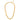 Amnesia Jewellery | Gold Plated Stainless Steel Cuban Heart Necklace