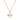 Clover Shaped Gold Plated Pendant Necklace, 925  Sterling Silver