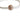Rose Gold Plated Sterling Silver Leaf Design Charm