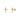 9ct Gold Classic Cubic Zirconia Cross Stud Earrings