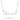 Personalised Cursive Name Paperclip Chain Necklace in Silver or Gold