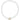 Urban Pizazz Handmade Jewellery - Enamel and Gold Plated Paperclip Chain Necklace with Sailors Clasp