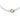 Urban Pizazz Handmade Jewellery - Enamel and Gold Plated Paperclip Chain Necklace with Sailors Clasp