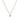 Amnesia Jewellery | Gold Plated Stainless Steel Faith Pendant Necklace