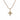 Amnesia Jewellery | Gold Plated Stainless Steel Faith Pendant Necklace