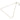 Sterling Silver Freya 1mm Wheat Chain layered with 18ct Gold