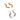 Amnesia Jewellery | Gold Plated Gem Cresent Moon Earrings
