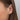 Sterling Silver Infinity Cubid Zirconia Stud Earrings 