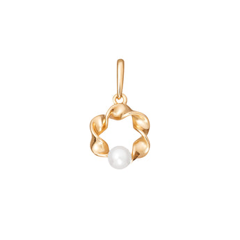 9ct Gold Freshwater Pearl Pendant Necklace