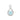 March Birthstone - Aquamarine CZ Silver Infinity Pendant Necklace