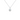 Opal and CZ Halo Pendant Necklace