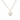 9ct Gold Cubic Zirconia Heart Pendant Necklace