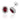 Oval Halo Ruby CZ Silver Earrings