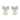 Pearl and Cubic Zirconia Silver Bow Earrings