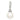 Pearl Pendant Silver Necklace