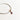 Rose Gold Plated Sterling Silver Dangle Charm with Amethyst Cubic Zirconia