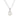 Round Opal Silver Pendant Necklace