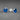 September Birthstone - Sapphire CZ Silver Stud Earrings