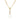 Sienna Cubic Zirconia & Pearl Drop Necklace