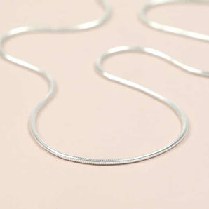 0.5mm Sterling Silver Snake Chain